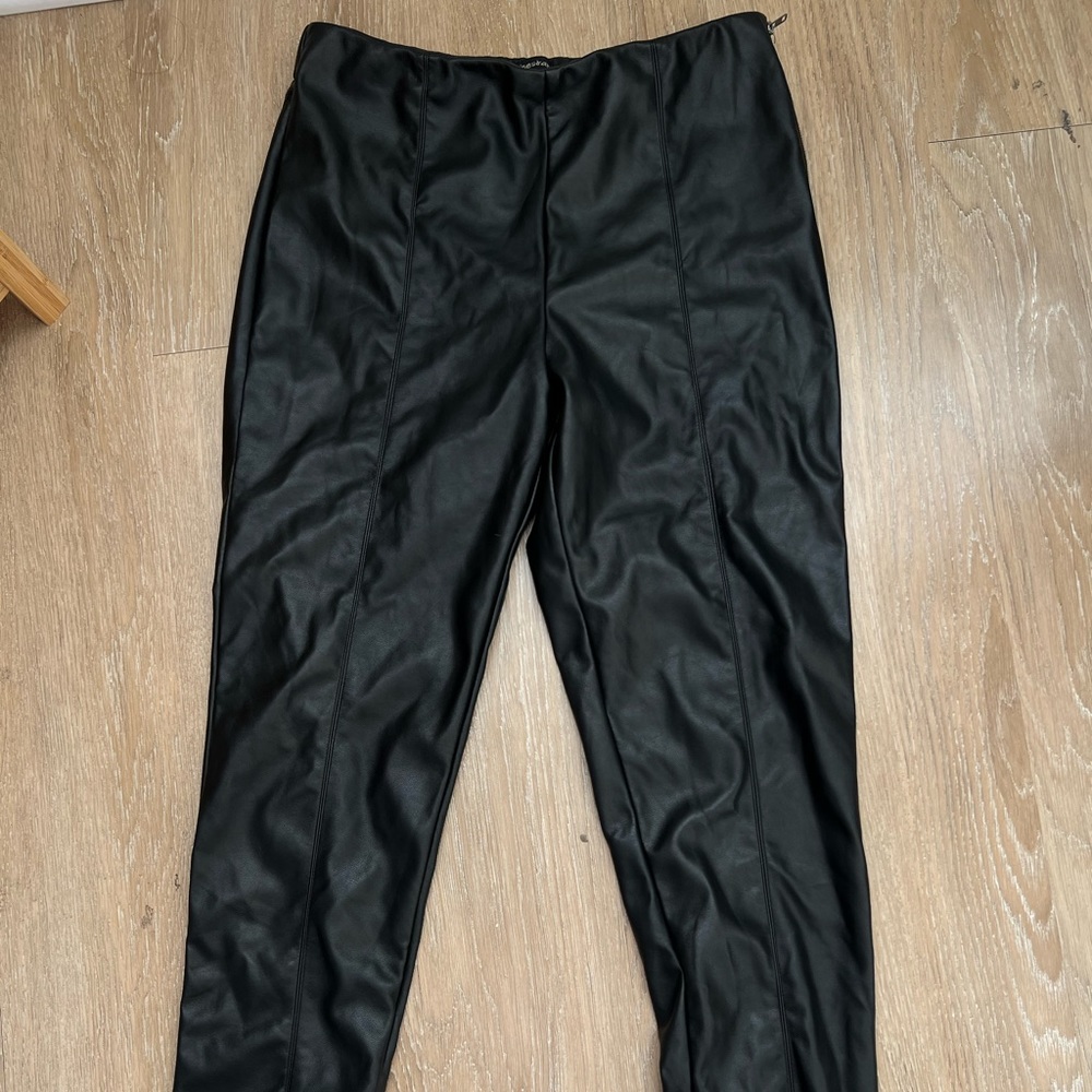 Faux Leather Pants